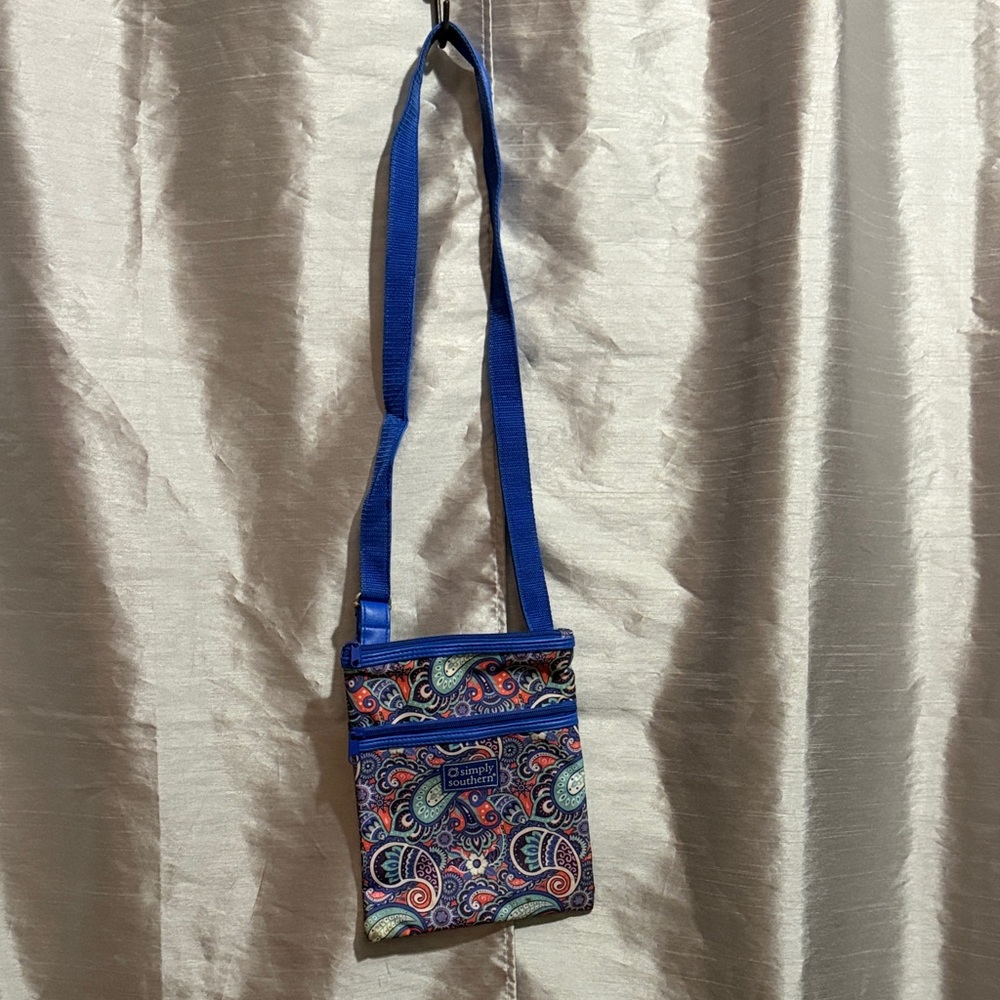 Chala Multicolor Paisley Crossbody Bag